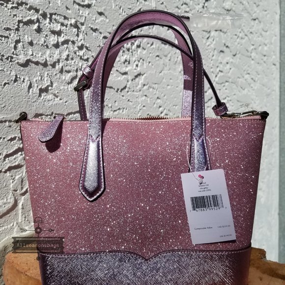 Kate Spade SMALL lola satchel Rose Pink Crossbody - Picture 6 of 16